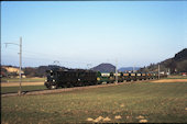 EBT Be4/4 104 (18.03.1993, b. Emmental, mit Be4/4 171)