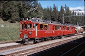 RhB ABe4/4 I  30 (24.06.1990, Pontresina, mit ABe4/4 34)