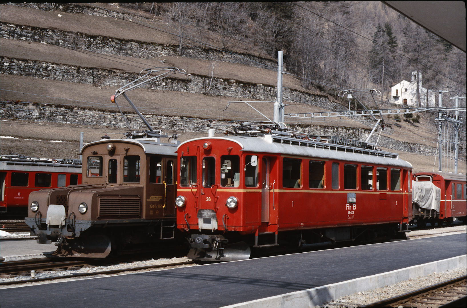 Rhätische Bahn Baureihe ABe4/4 I