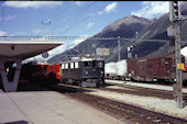 RhB Ge4/4 I 604 (23.06.1990, Samedan)