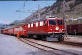 RhB Ge4/4 I 605 (01.06.1991, Scoul-Tarasp)