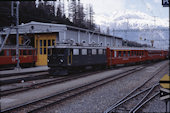 RhB Ge4/4 I 610 (01.06.1991, Pontresina)