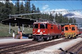 RhB Ge4/4 II 612 (24.06.1990, Pontresina)