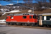 RhB Ge4/4 II 623 (06.02.1985, Filisur)