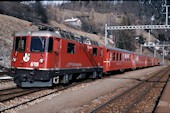 RhB Ge4/4 II 628 (15.03.1988, Filisur)