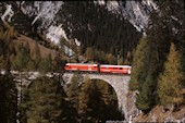 RhB Ge4/4 III 644 (08.10.1995, Albula Viadukt III)