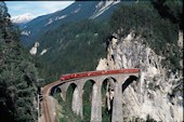 RhB Ge4/4 III 652 (04.06.2001, Landwasser-Viadukt)