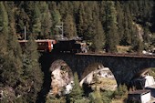 RhB Ge6/6 I 412 (21.09.1989, Albulaviadukt)