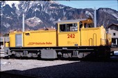RhB Gmf4/4 242 (04.03.1992, Landquart)
