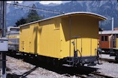 RhB Xk 9077 (23.05.1993, Landquart, Materialwagen)