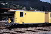 RhB Xk 9343 (11.06.2004, Landquart, Mannschaftswagen)