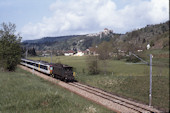 SBB Ae3/6 I 10712 (22.05.1992, b. Frambourg, mit RBDe4/4 2153)