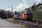 SBB Re 460 000 (14.05.1992, La Sarraz, mit 460 003)