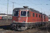 SBB Re6/6 11601 (17.01.1999, Singen)