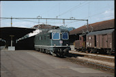 SBB Re6/6 11656 (23.08.1982, Lugano, dahinter Tem II 322 )