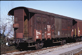 SBB X 9445 931 (04.03.1992, Rorschach, Magazinwagen)