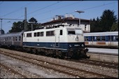 DB 111 082 (28.07.1993, Tutzing, (mit altem Steuerwagen))