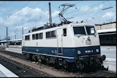 DB 111 103 (21.08.1982, München Hbf., (Versuchsstromabnehmer))