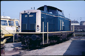 DB 211 262 (18.04.1987, Bw Schweinfurt)