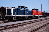 DB 212 185 (29.06.1992, Weilheim, mit ÖBB 2048)