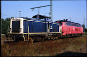 DB 212 192 (31.08.1991, Hamburg-Eidelstedt, mit 218 108)