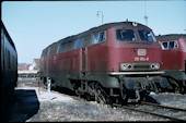 DB 215 054 (11.04.1981, Bw Crailsheim)