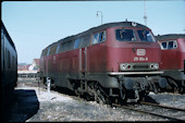 DB 215 054 (11.04.1981, Bw Crailsheim)
