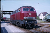 DB 215 077 (04.09.1982, Bw Crailsheim)