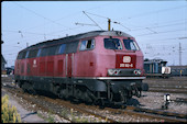 DB 215 102 (18.08.1981, Heilbronn, (dahinter 144 071))