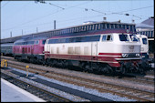 DB 218 217 (05.08.1981, Nürnberg Hbf., (mit 218  228))