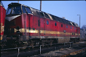 DB 219 052 (24.02.1990, Sonneberg, (als DR 119), info:Dia ist sehr dunkel)