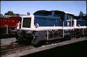 DB 332 124 (12.06.1988, Bw Hamburg-Wilhelmsburg)