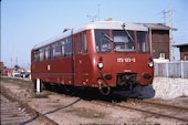 DB 772 123 (29.08.1990, Velgast, als DR 172)