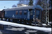 DB Bau 407 9924 655 (17.02.1991, Weilheim, (Bautruppführerwagen))