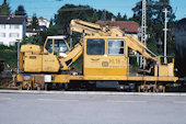 DB Gleisbau 3503 012 (21.08.1982, Tutzing, (Gleishublader HL16  97 17 35 030 12-6))