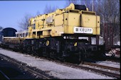 DB Kran 007 9790 025 (18.03.1992, Bw München Ost, (Kranwagen))