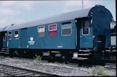 DB Wohn 477 9924 414 (18.08.1982, Regensburg, (Wohn-Werkstattwagen))