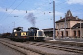 SNCF BB12000 12103 (23.08.1989, Bouzonville, daneben 212 344)