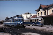 OSE AA-71 AA-83 (02.10.1990, Volos, dahinter ABK 4205)