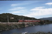 NSB El14 2187 (22.08.1991, Ustaoset)