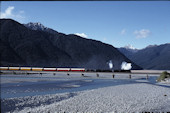 NZR J 1211 (10.1988, Arthur's Pass, mit Ja 1250)