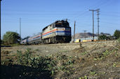 AMTK F40PH  224:2 (31.07.1981, bei Capistrano Beach, CA)