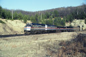 AMTK F40PH  320:2 (02.04.1981, Tunnel City, WI)