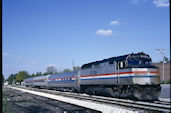 AMTK F40PH  328:2 (13.10.1990, Springfield, IL)