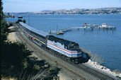 AMTK F40PH  353 (11.10.1996, Martinez, CA)