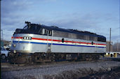AMTK FL9r  487 (25.11.1982, Rensselaer, NY)