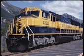 ARR SD70MAC 4322 (21.06.2005, Seward, AK)