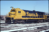 ATSF B36-7 7497 (14.03.1993, Bedford Park, IL)