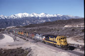 ATSF B40-8 7414 (01.03.1998, Cajon 58, CA)