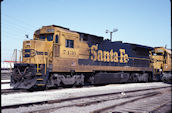 ATSF B40-8 7436 (01.03.1992, Chicago, IL)